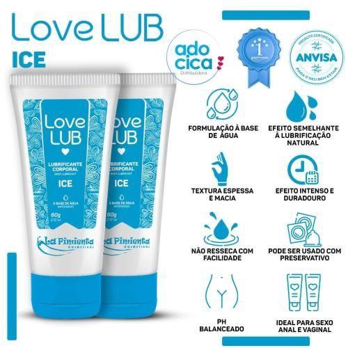  Lubrificante Love Luv Ice