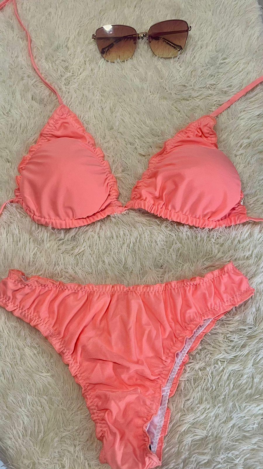 biquíni cortininha com bojo