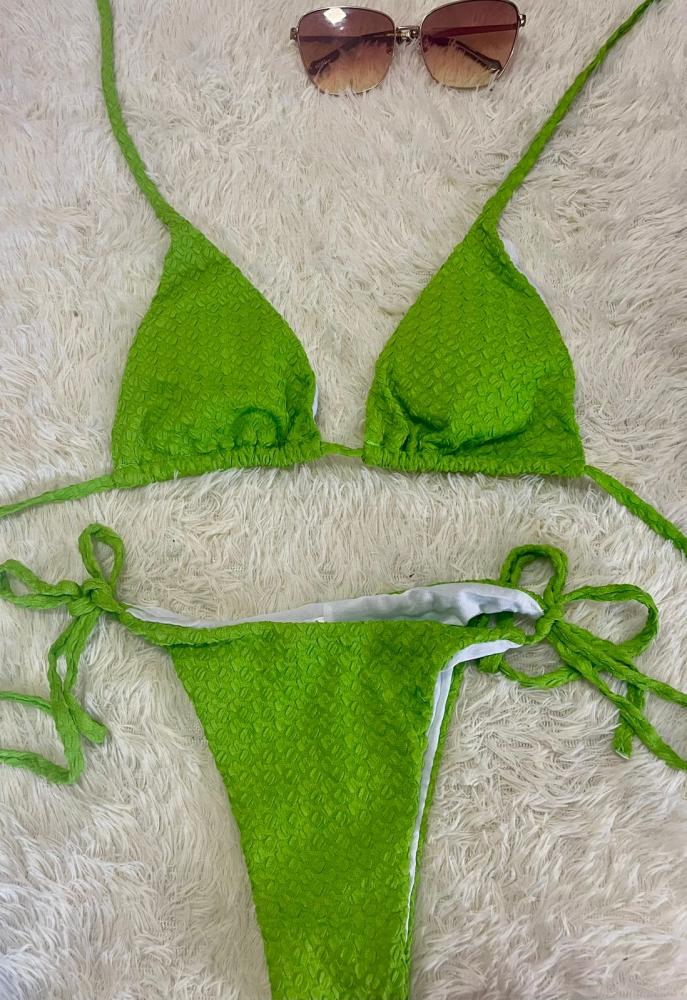 biquíni de laço
