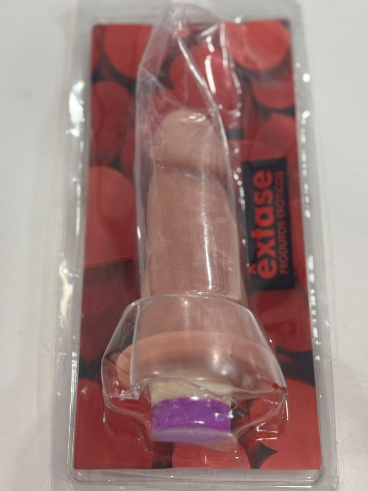 Prótese realista com vibrador