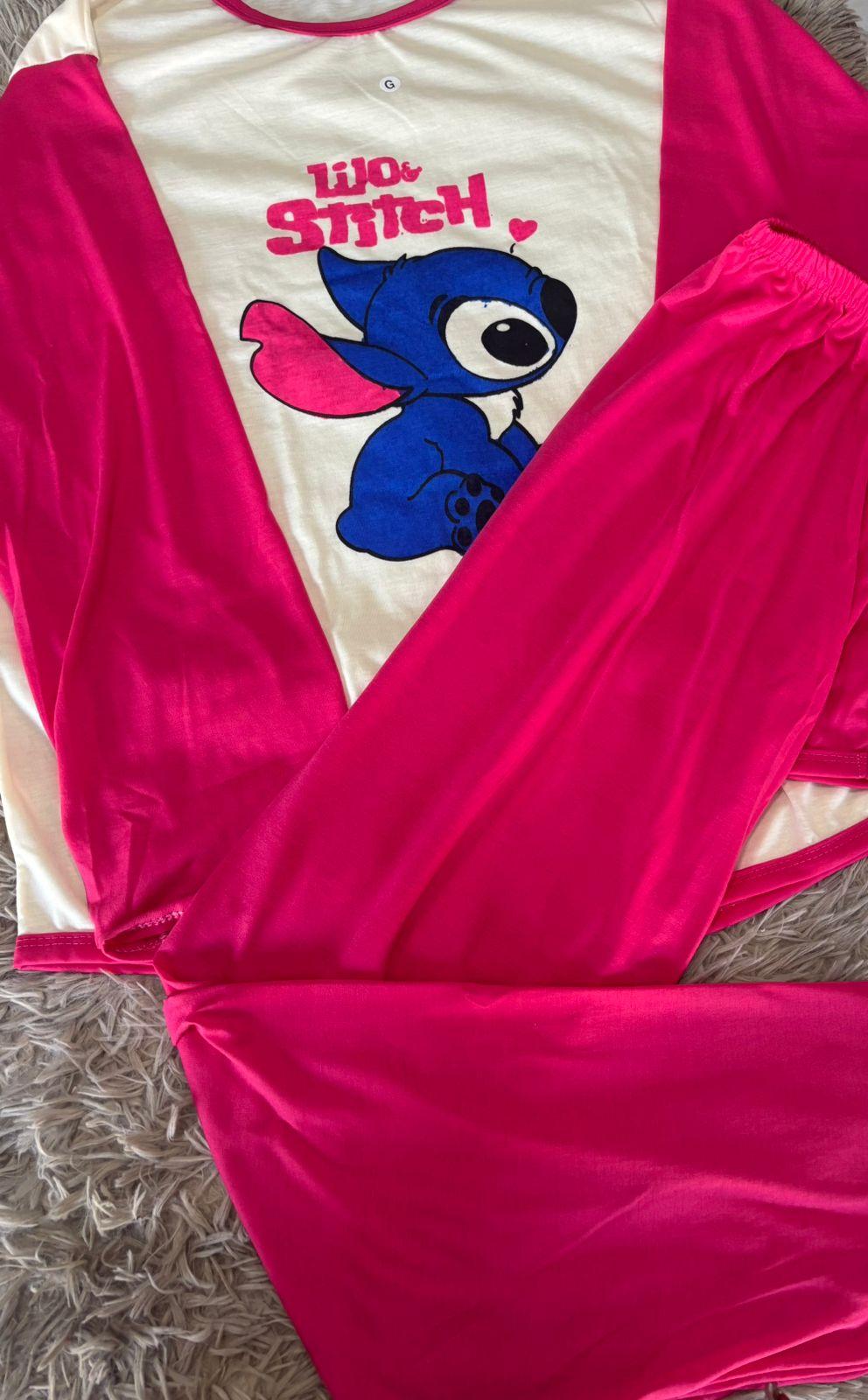 Pijama Longo de Algodão Sticht