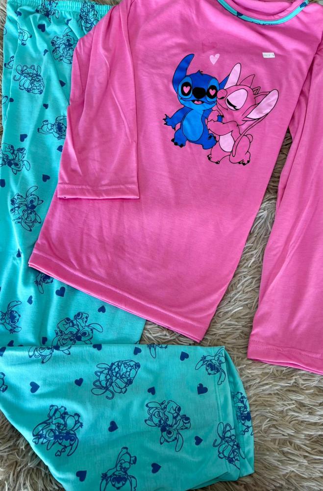 Pijama Longo de Algodão Sticht