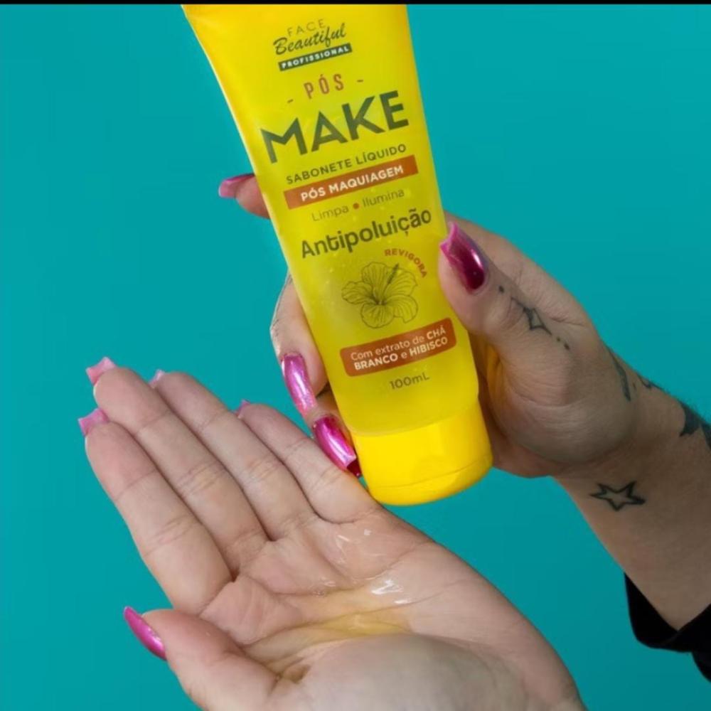 Sabonete Líquido Pós Make